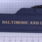 Lionel 21178-T02 K-Line B&O Pacific Tender Shell