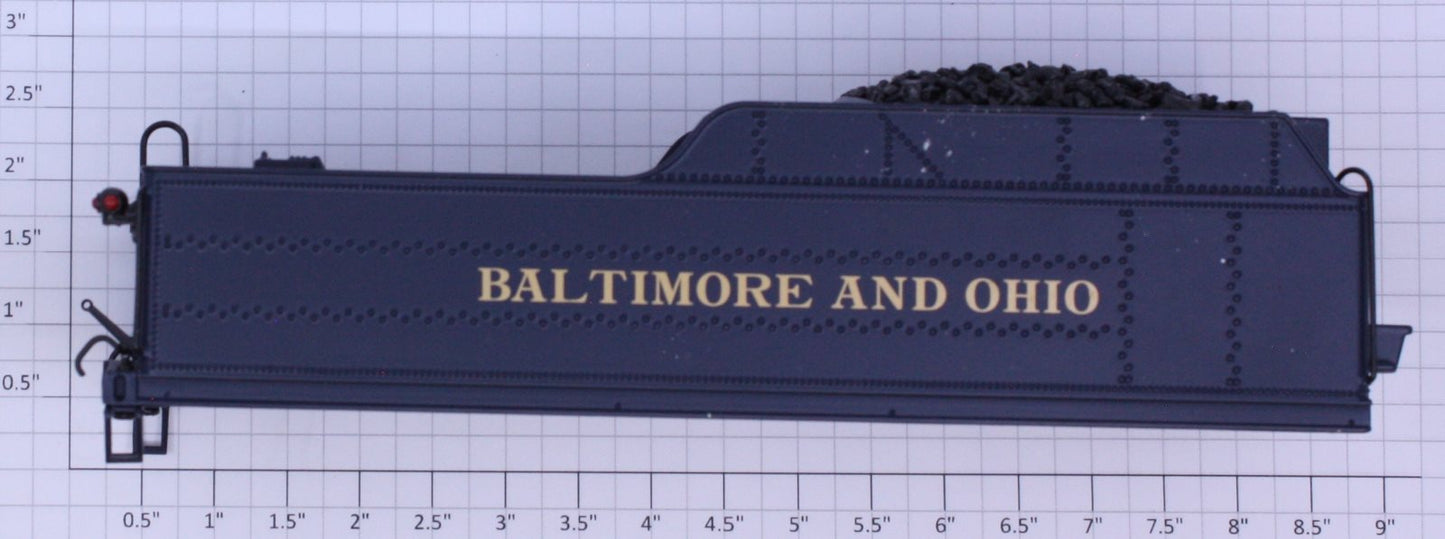 Lionel 21178-T02 K-Line B&O Pacific Tender Shell