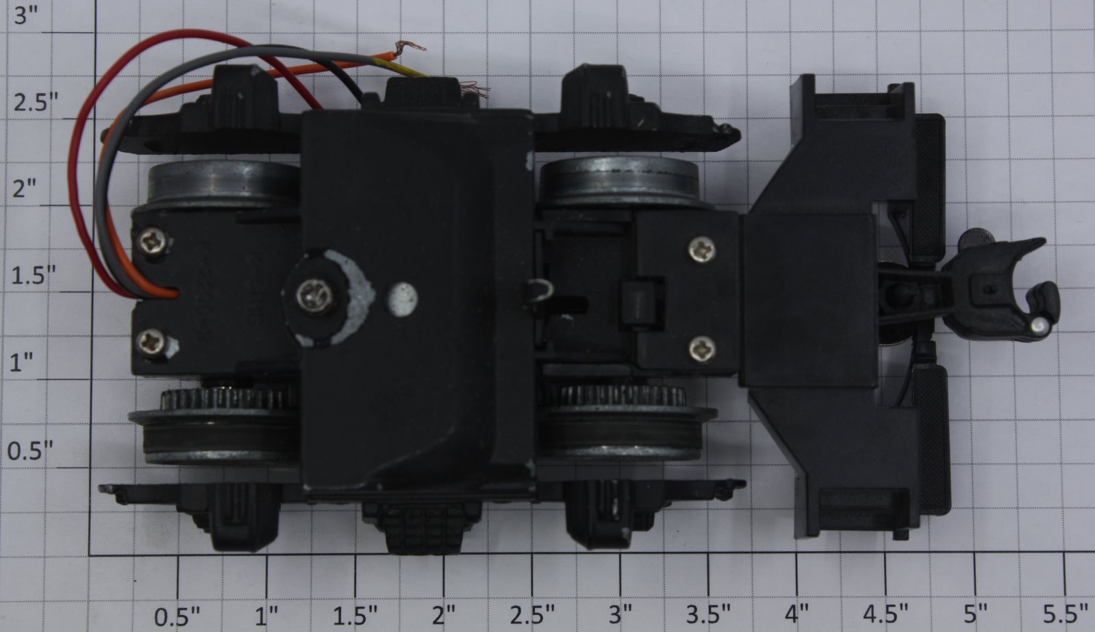 K-Line K2200-25 Complete Pre-wired Motor Truck with Pilot and Coupler