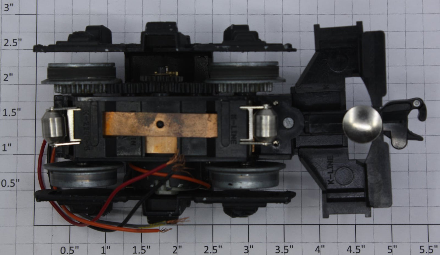 K-Line K2200-25 Complete Pre-wired Motor Truck with Pilot and Coupler