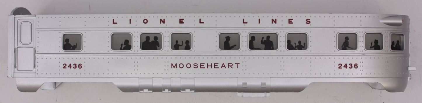 Lionel 52467-2 #2436 LCCA Mooseheart Observation Shell