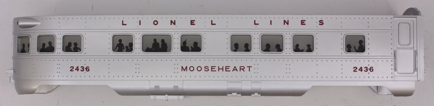 Lionel 52467-2 #2436 LCCA Mooseheart Observation Shell