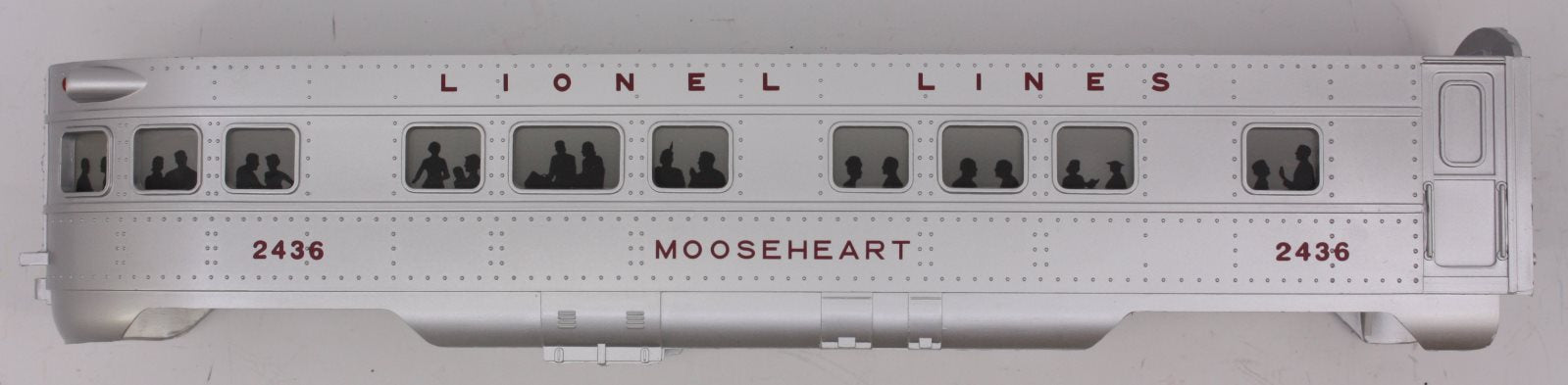 Lionel 52467-2 #2436 LCCA Mooseheart Observation Shell