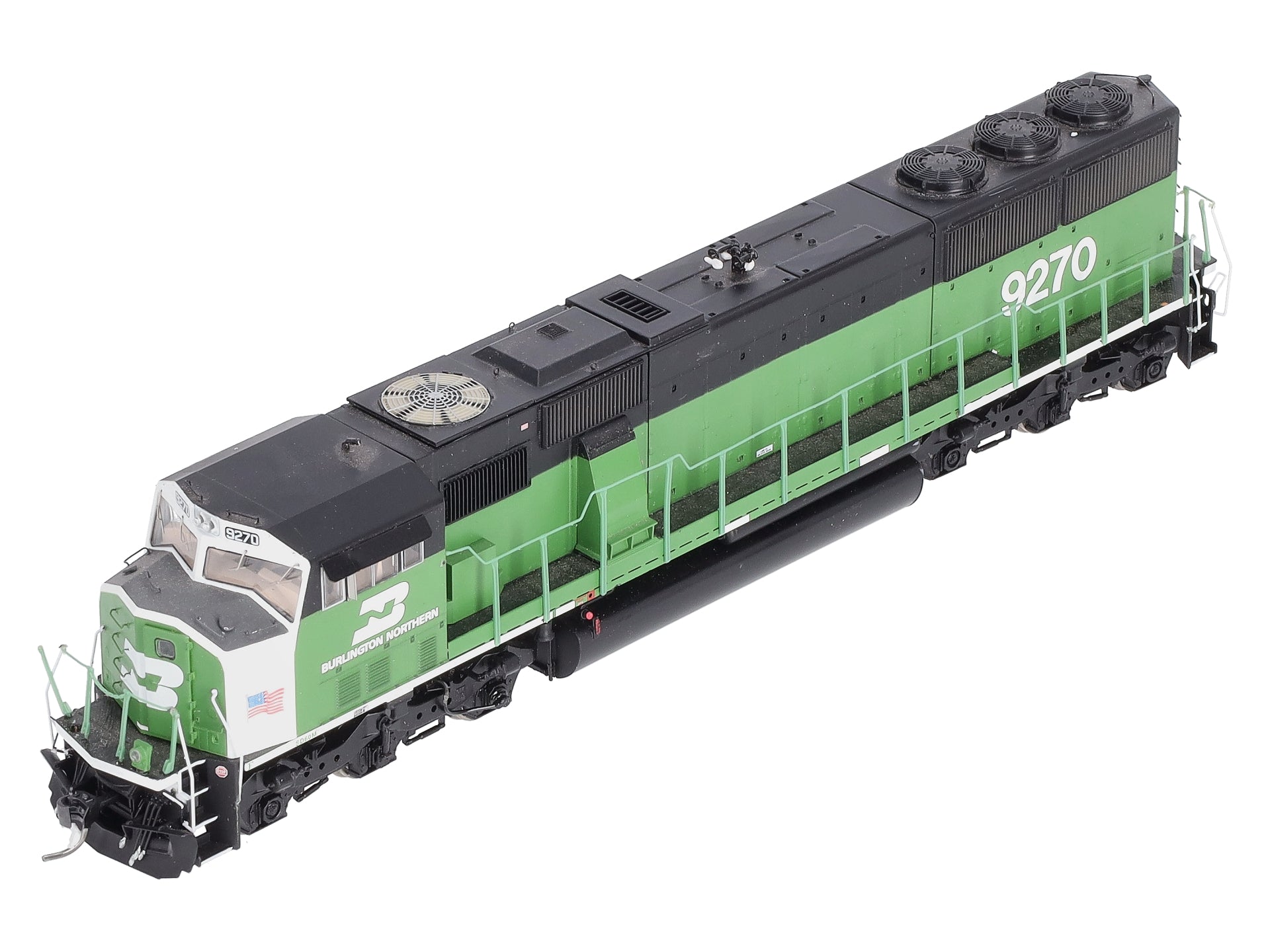Athearn G67376 HO BN/BNSF Patch SD60M Diesel Locomotive w/DCC & Sound #8196