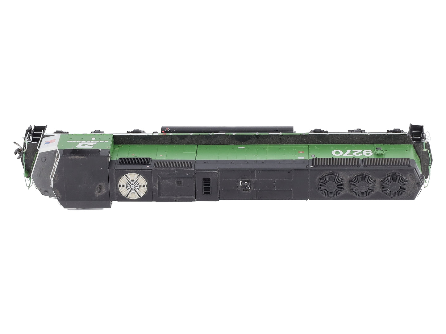 Athearn G67376 HO BN/BNSF Patch SD60M Diesel Locomotive w/DCC & Sound #8196