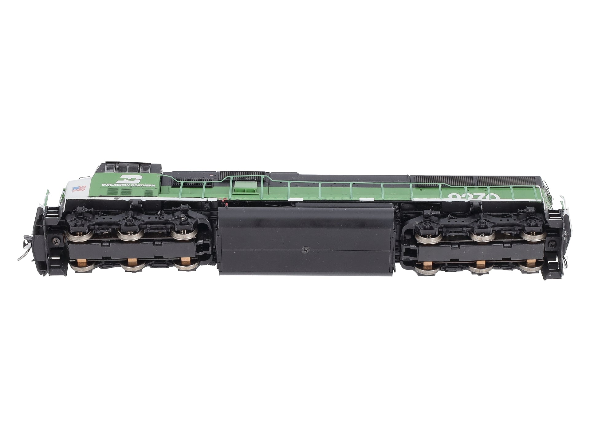 Athearn G67376 HO BN/BNSF Patch SD60M Diesel Locomotive w/DCC & Sound #8196