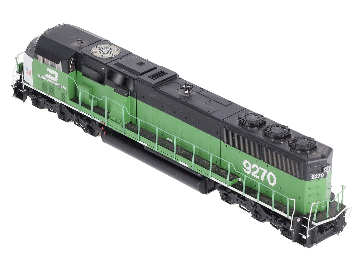 Athearn G67376 HO BN/BNSF Patch SD60M Diesel Locomotive w/DCC & Sound #8196