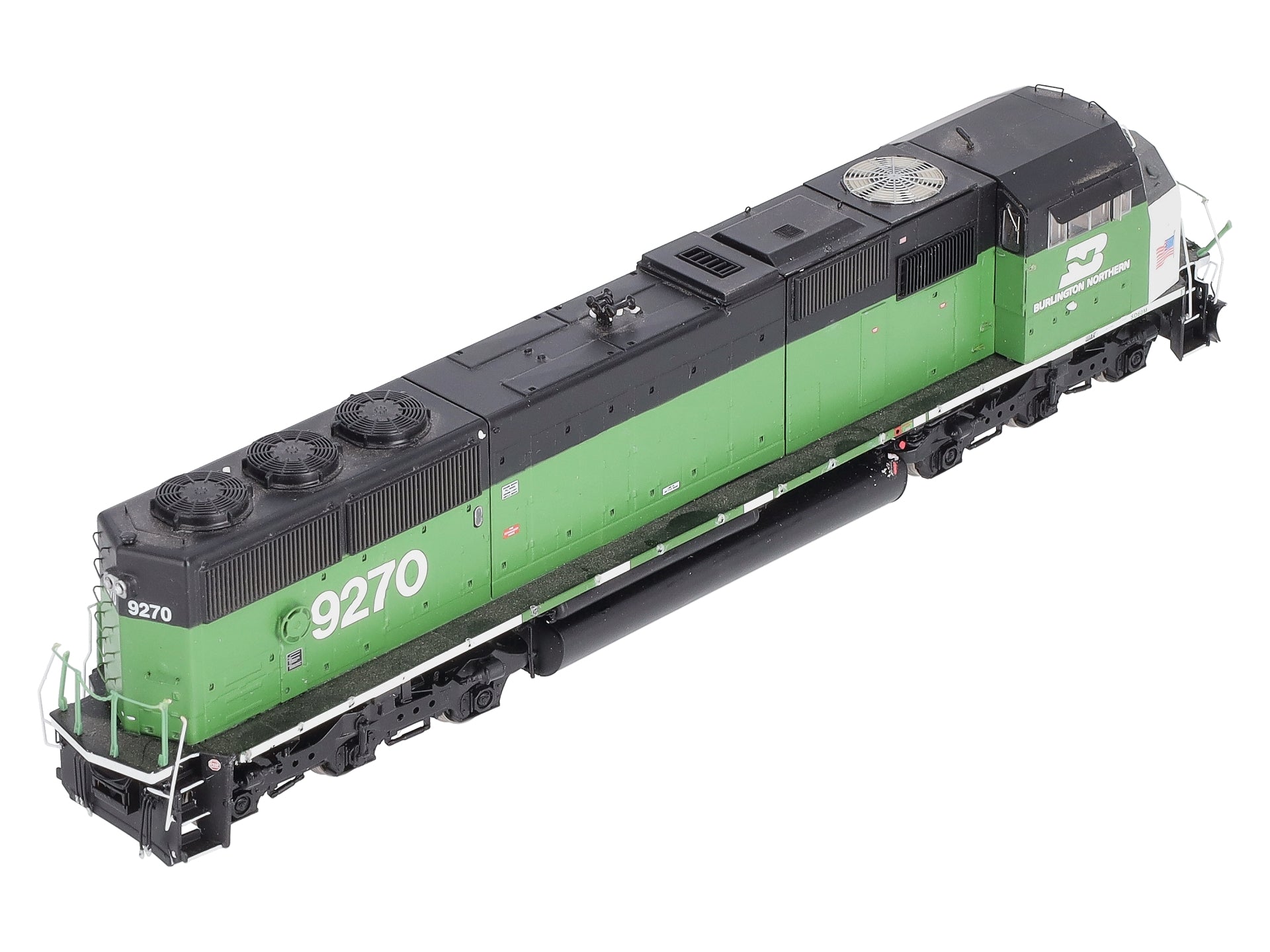 Athearn G67376 HO BN/BNSF Patch SD60M Diesel Locomotive w/DCC & Sound #8196