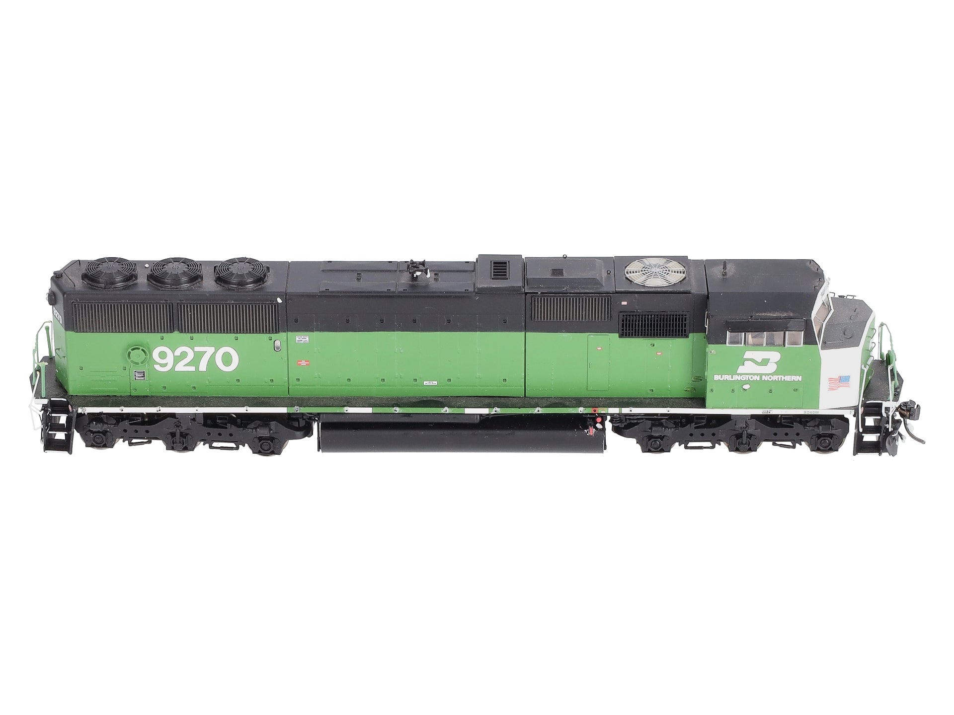 Athearn G67376 HO BN/BNSF Patch SD60M Diesel Locomotive w/DCC & Sound #8196