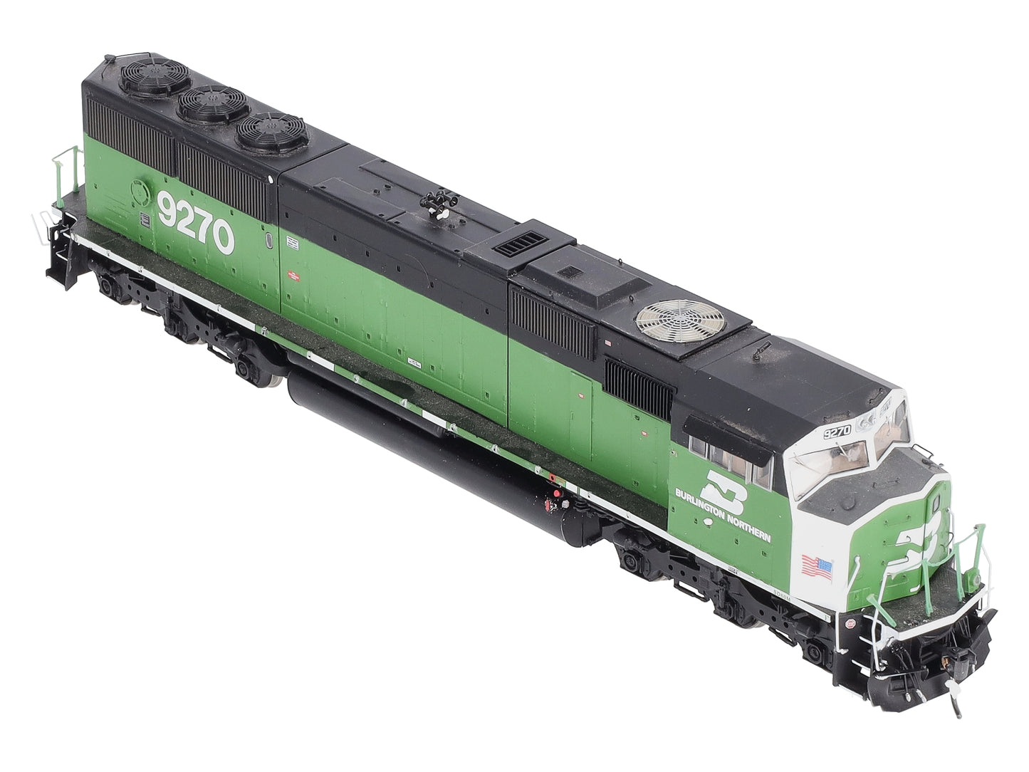Athearn G67376 HO BN/BNSF Patch SD60M Diesel Locomotive w/DCC & Sound #8196