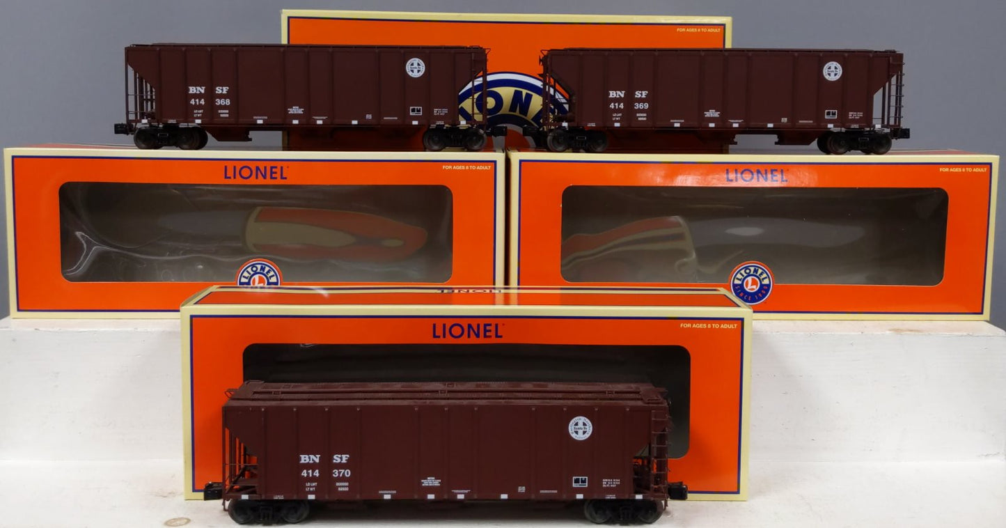Lionel 6-21853 O BNSF PS-2CD Hopper Cars (Set of 3)
