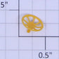 Lionel 16518-45 Yellow Brake Wheel