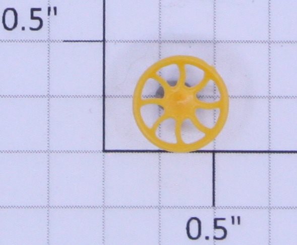Lionel 16518-45 Yellow Brake Wheel