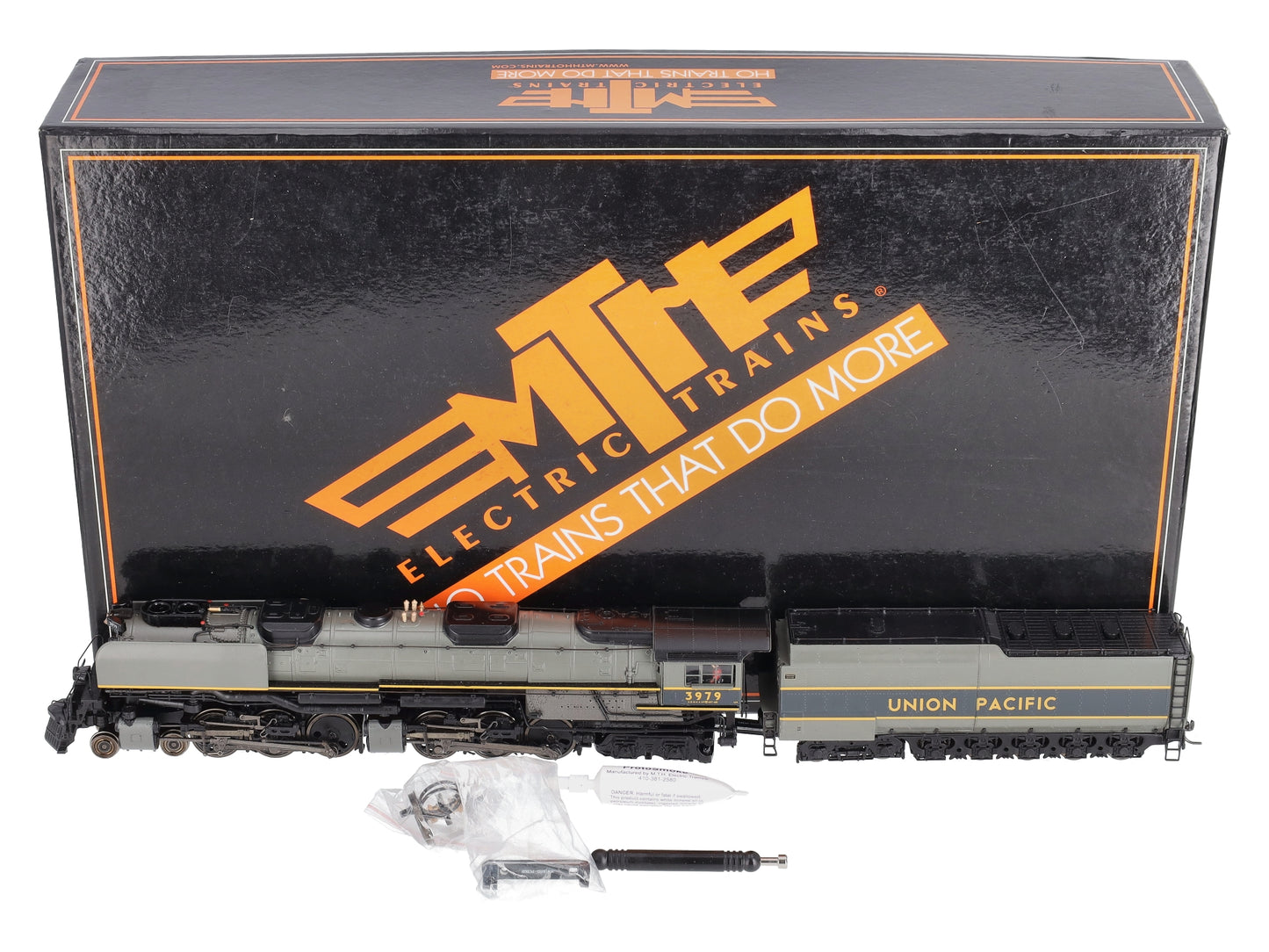 MTH 80-3201-1 HO Union Pacific 4-6-6-4 Steam Locomotive & Tender w/Proto-Sound 3