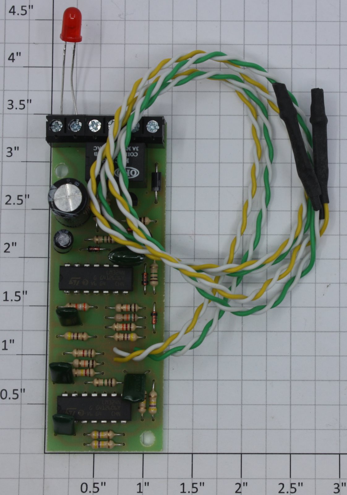 Micro-Mark 83646 IRDOT-2DEW Infra-Red Detectors of Trains PCB Circuit Board