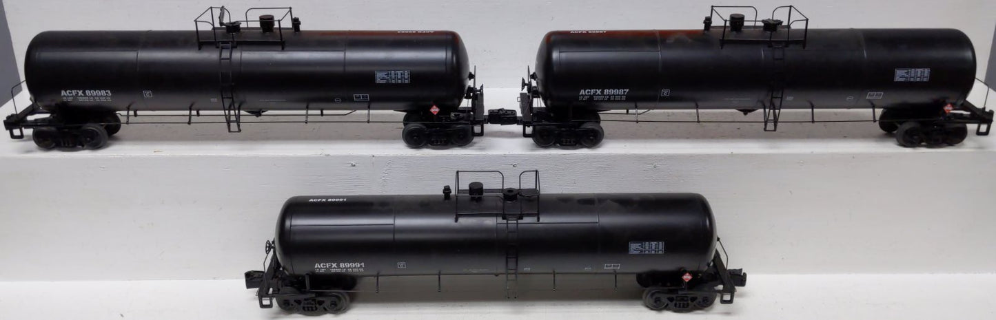 Lionel 6-27996 O Gauge American Car & Foundry Tank Car (Pack of 3)