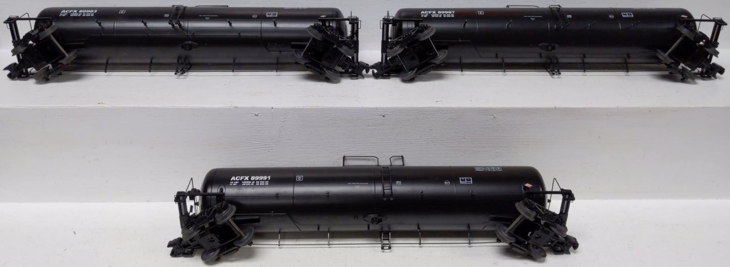 Lionel 6-27996 O Gauge American Car & Foundry Tank Car (Pack of 3)