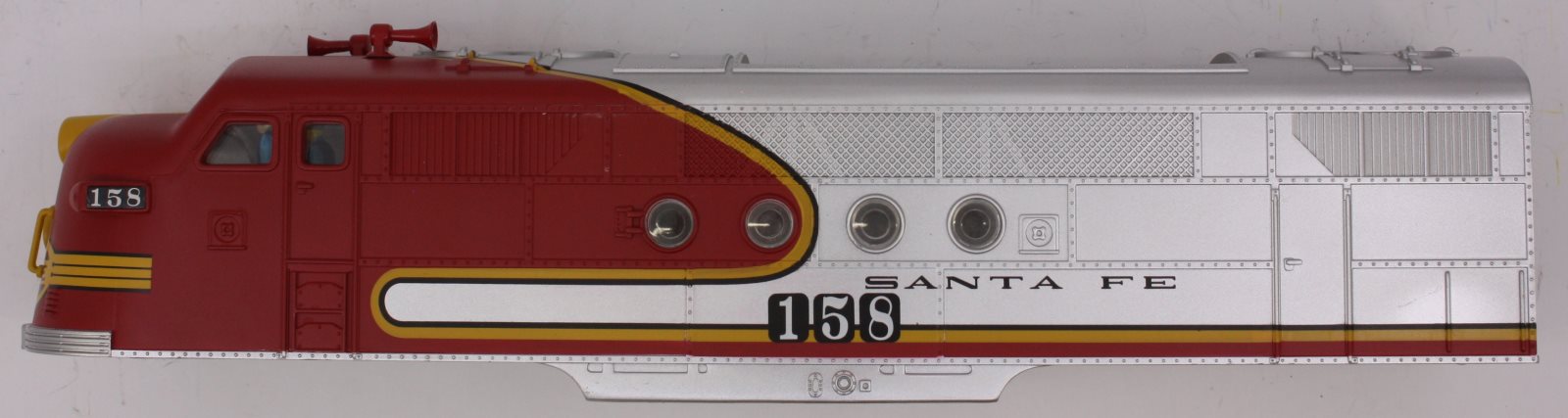 Lionel 24568-7 #158 Santa Fe FT-A Shell without Hatch