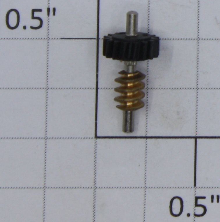 K-Line K847-E002 Dump Car Motor Worm Shaft Assembly