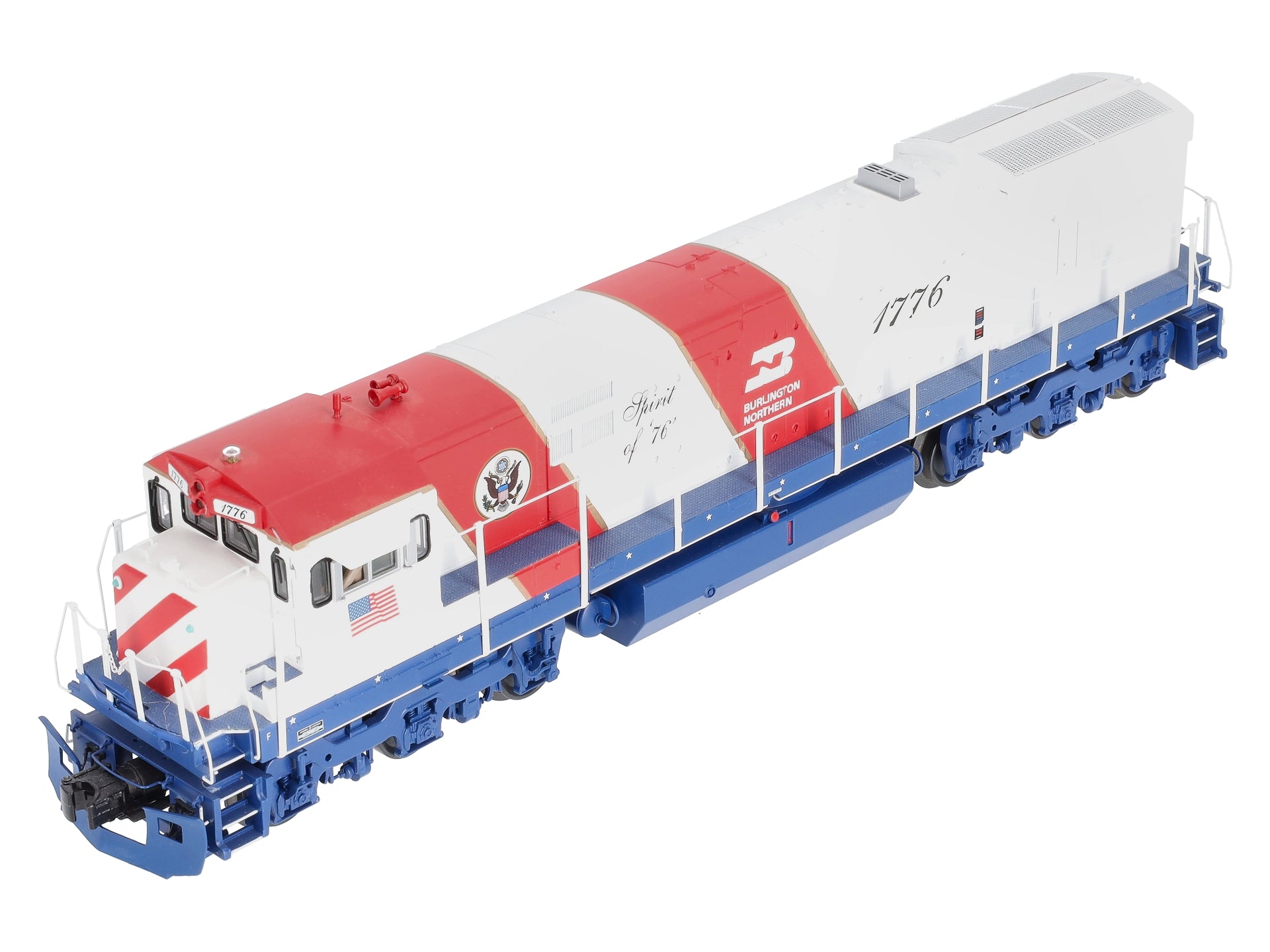 MTH 20-20369-1 Burlington Northern Spirit of '76 GE U30C Diesel #1776 w/PS3