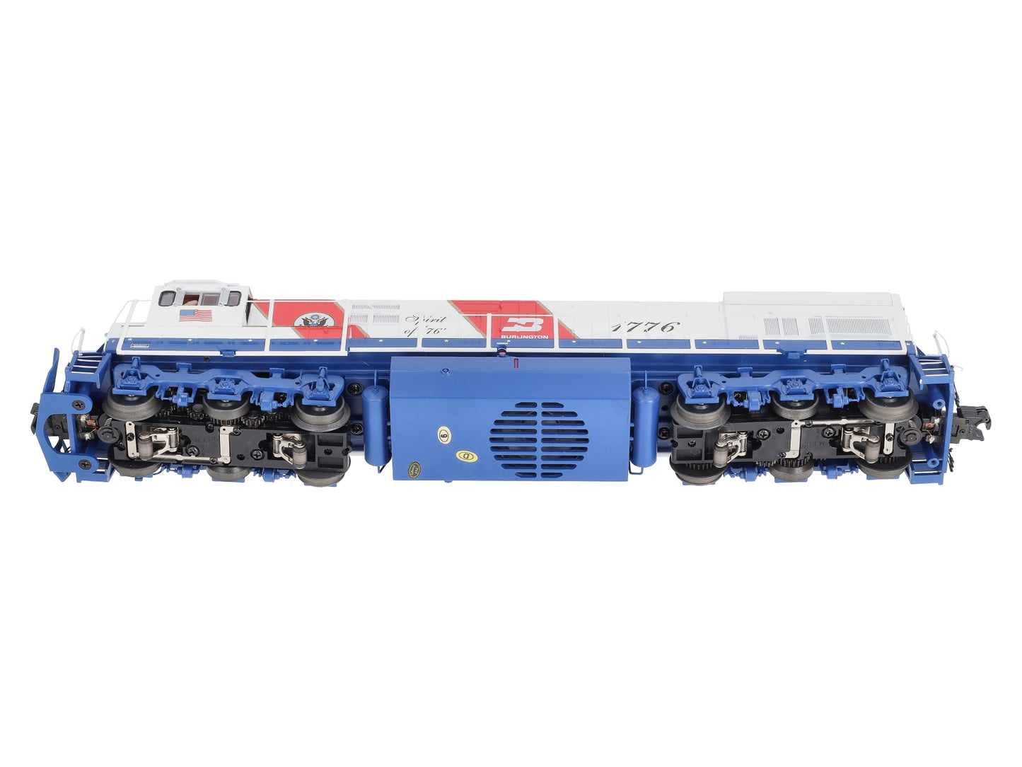 MTH 20-20369-1 Burlington Northern Spirit of '76 GE U30C Diesel #1776 w/PS3