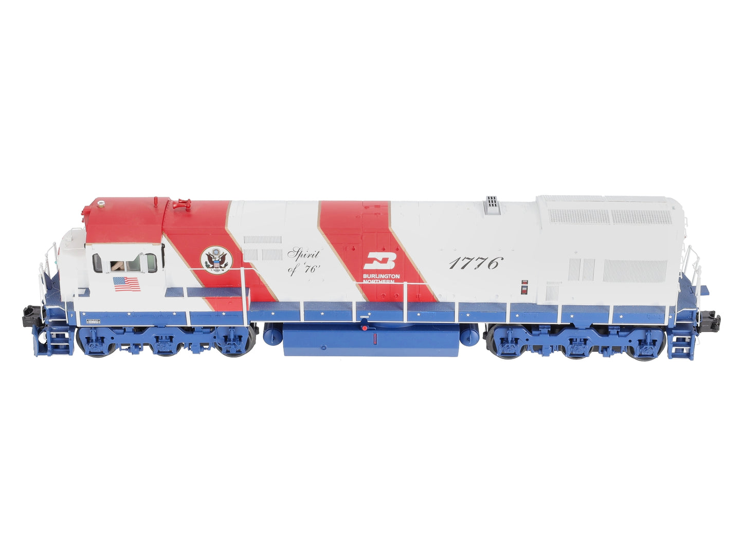 MTH 20-20369-1 Burlington Northern Spirit of '76 GE U30C Diesel #1776 w/PS3