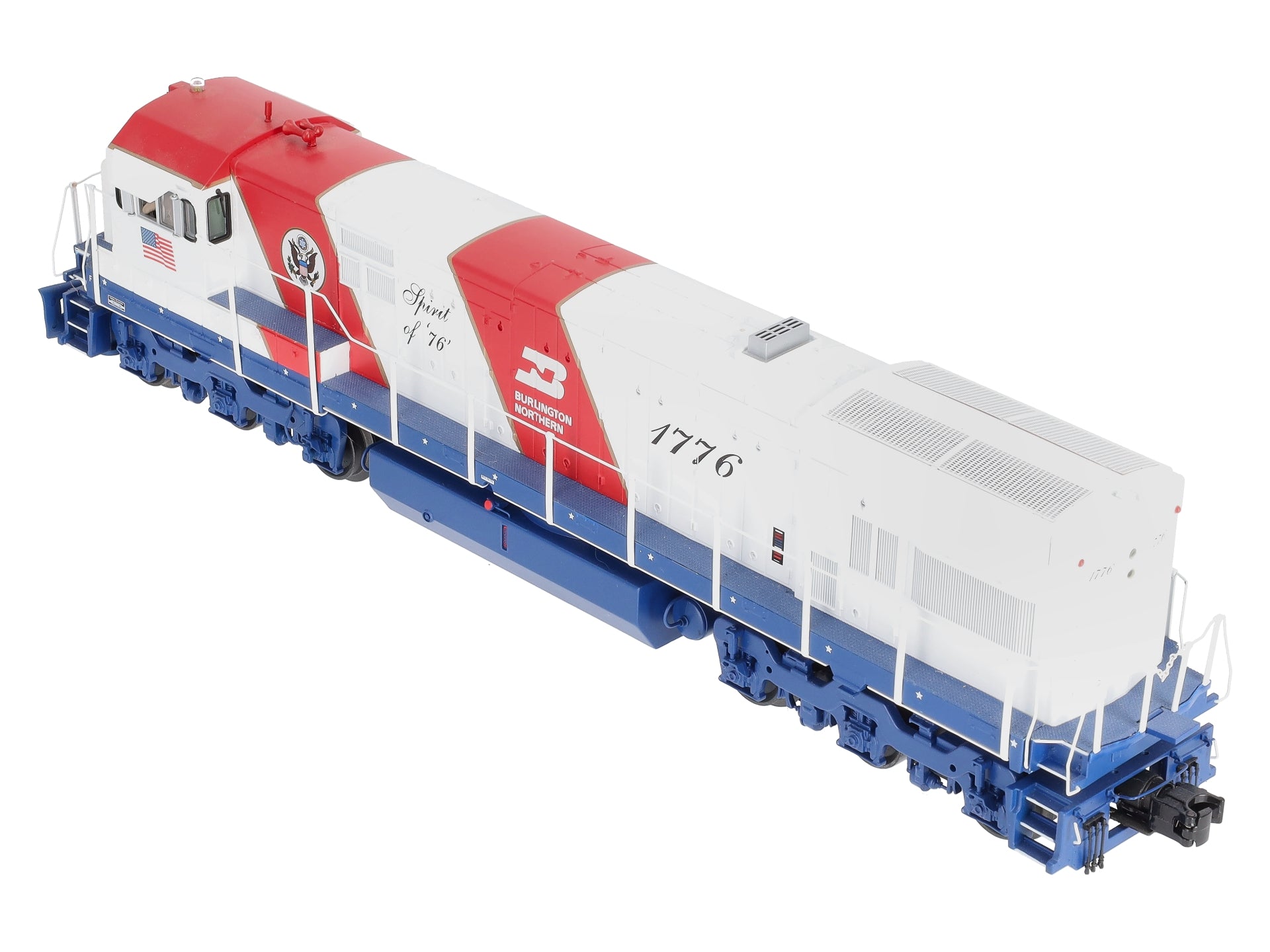 MTH 20-20369-1 Burlington Northern Spirit of '76 GE U30C Diesel #1776 w/PS3