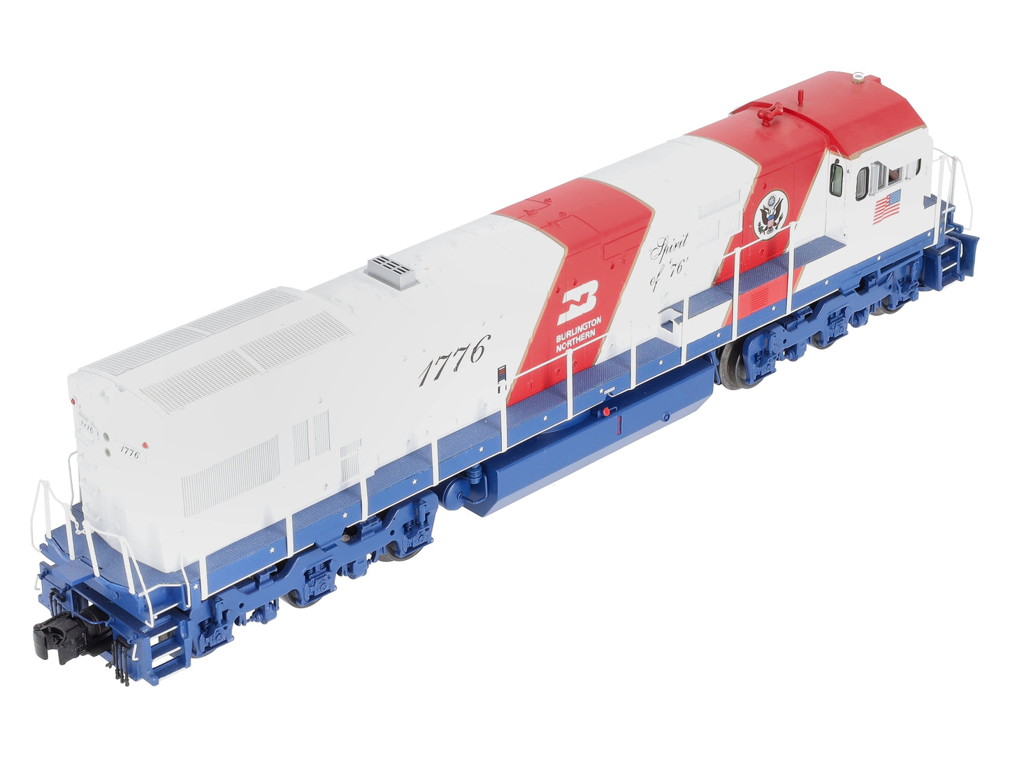 MTH 20-20369-1 Burlington Northern Spirit of '76 GE U30C Diesel #1776 w/PS3