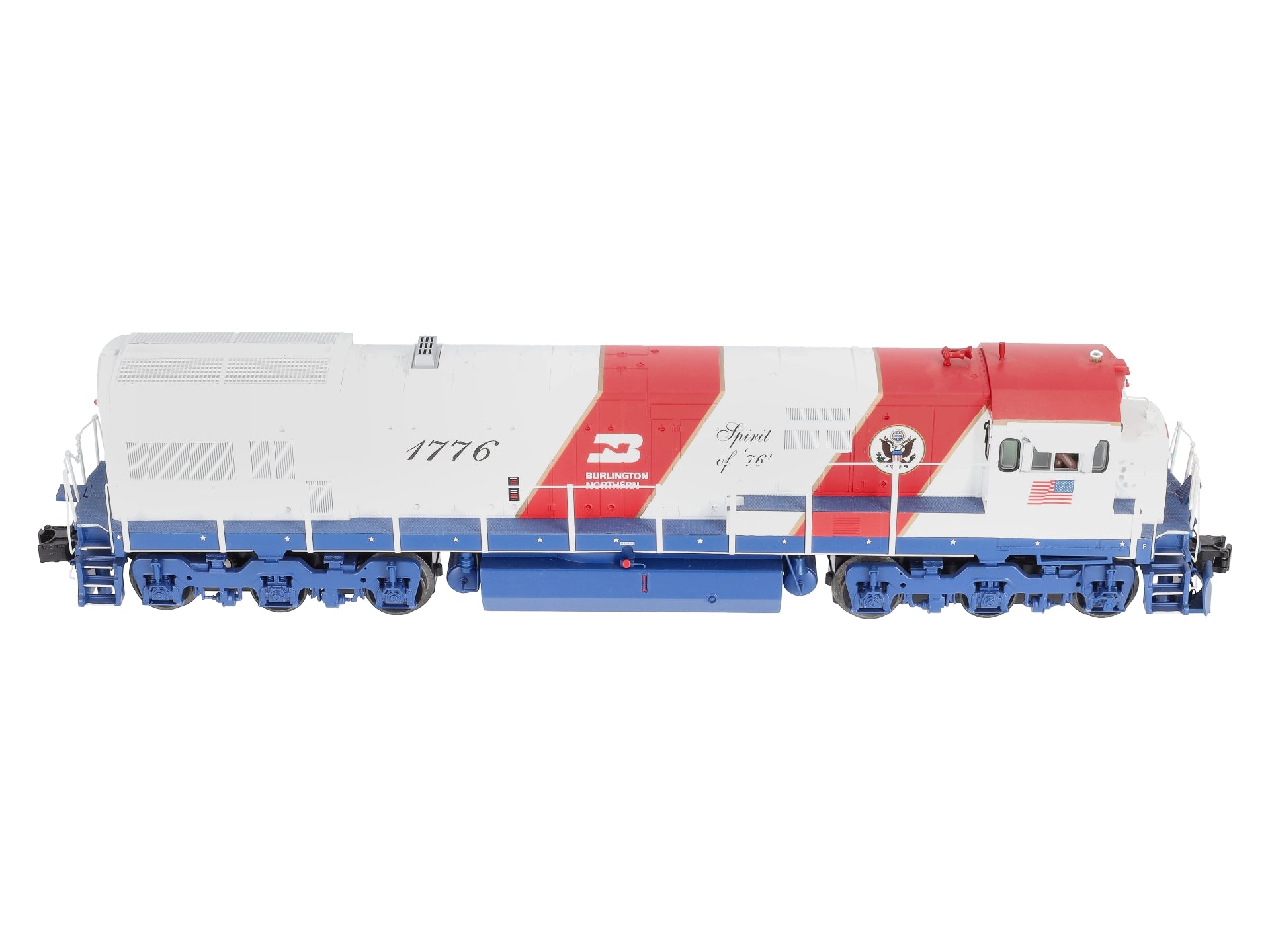 MTH 20-20369-1 Burlington Northern Spirit of '76 GE U30C Diesel #1776 w/PS3