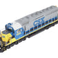 MTH 20-20995-1 O Gauge CSX "Crazy 8" SD40-2 Diesel Engine #8888 with PS3