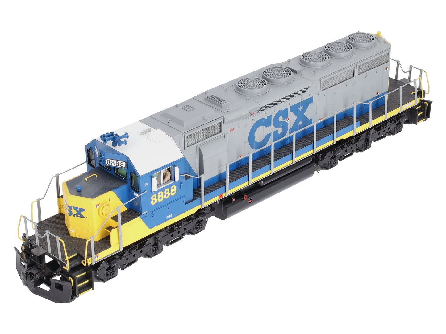 MTH 20-20995-1 O Gauge CSX "Crazy 8" SD40-2 Diesel Engine #8888 with PS3