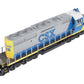 MTH 20-20995-1 O Gauge CSX "Crazy 8" SD40-2 Diesel Engine #8888 with PS3