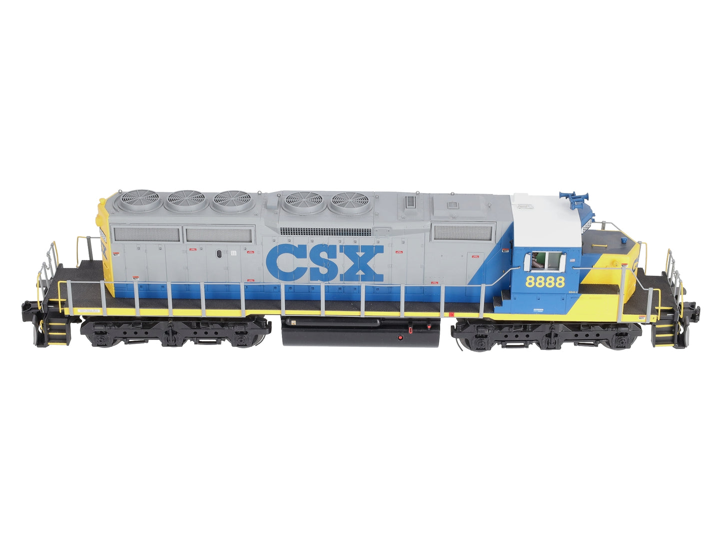 MTH 20-20995-1 O Gauge CSX "Crazy 8" SD40-2 Diesel Engine #8888 with PS3