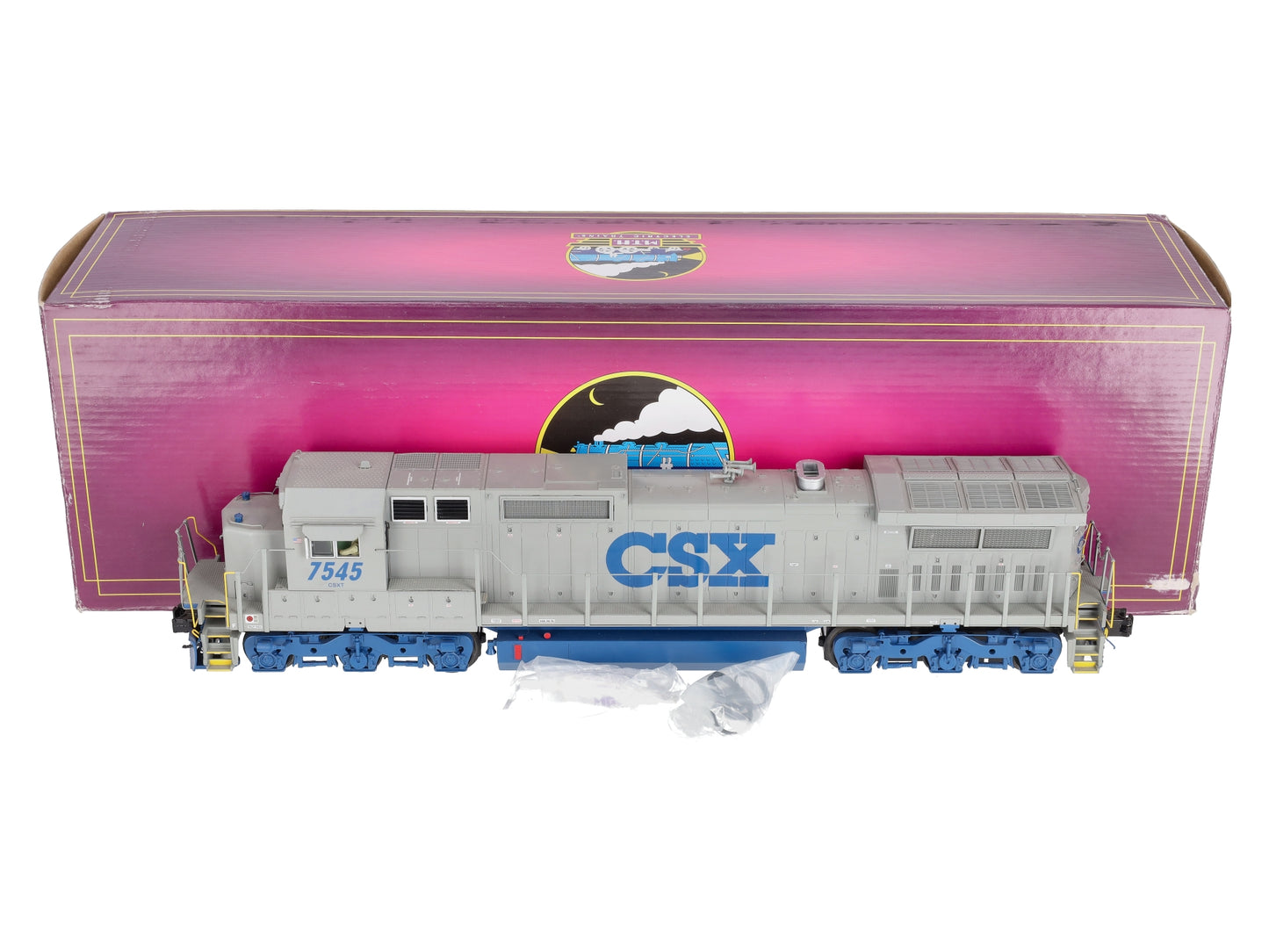 MTH 20-2949-1 O CSX Dash-8 Narrow Nose Diesel Engine #7545 w/PS2