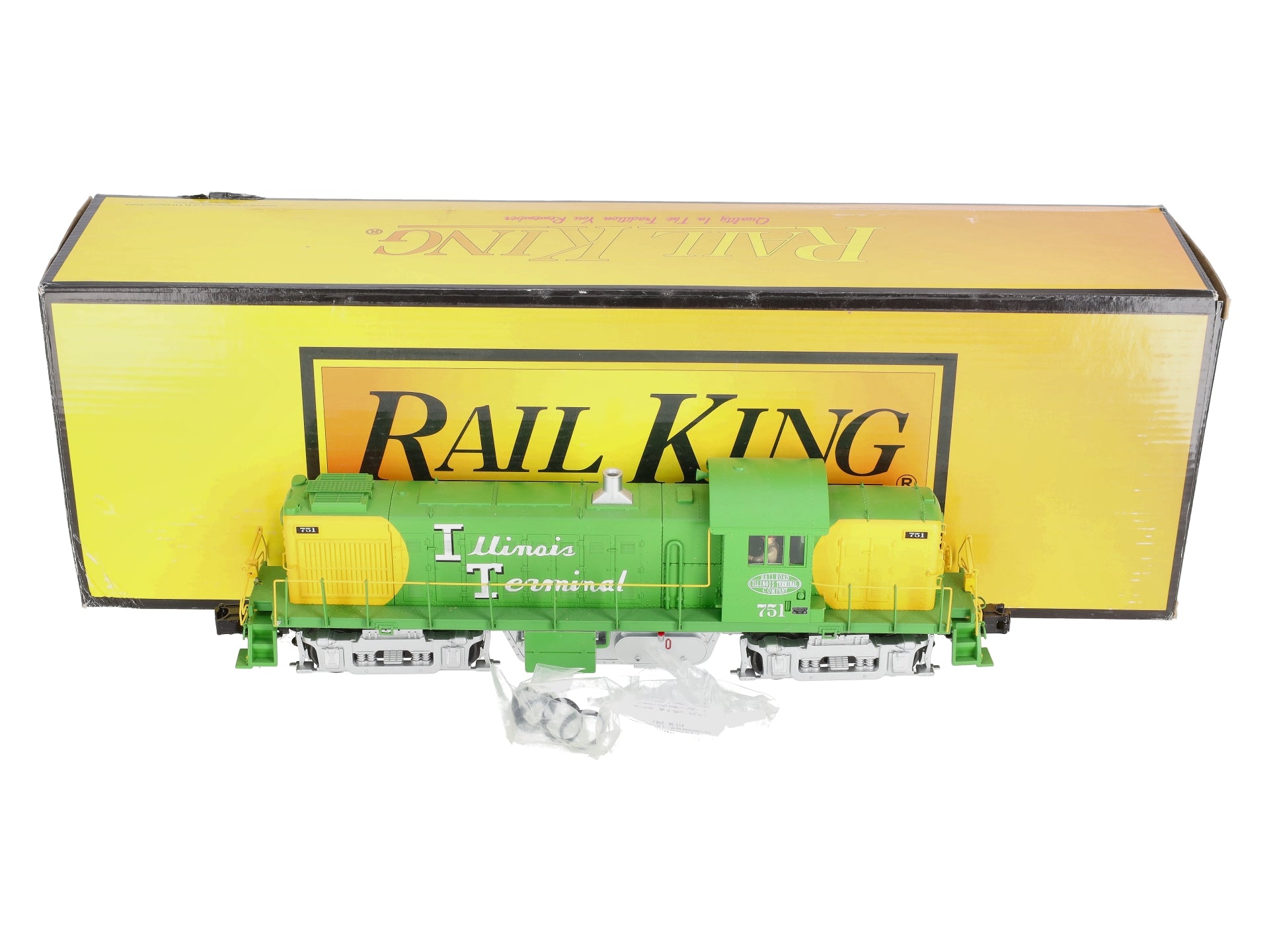 MTH 30-20384-1 O Illinois Terminal Alco RS-1 Diesel Engine w/PS3 #751