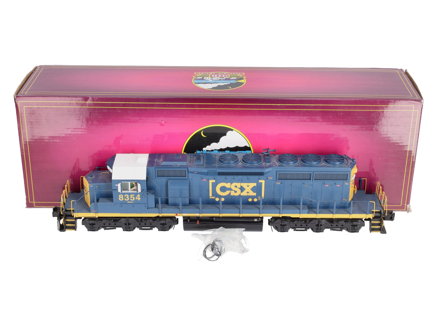 MTH 20-20410-1 O CSX SD40-2 Diesel Engine With Proto-Sound 3.0 #8249