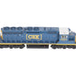 MTH 20-20410-1 O CSX SD40-2 Diesel Engine With Proto-Sound 3.0 #8249