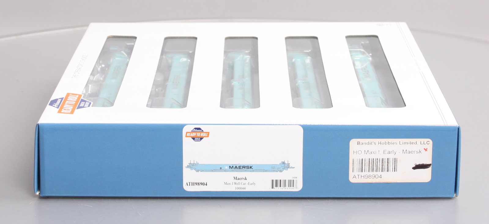 Athearn 98904 HO Maersk RTR Maxi I/Early #100044