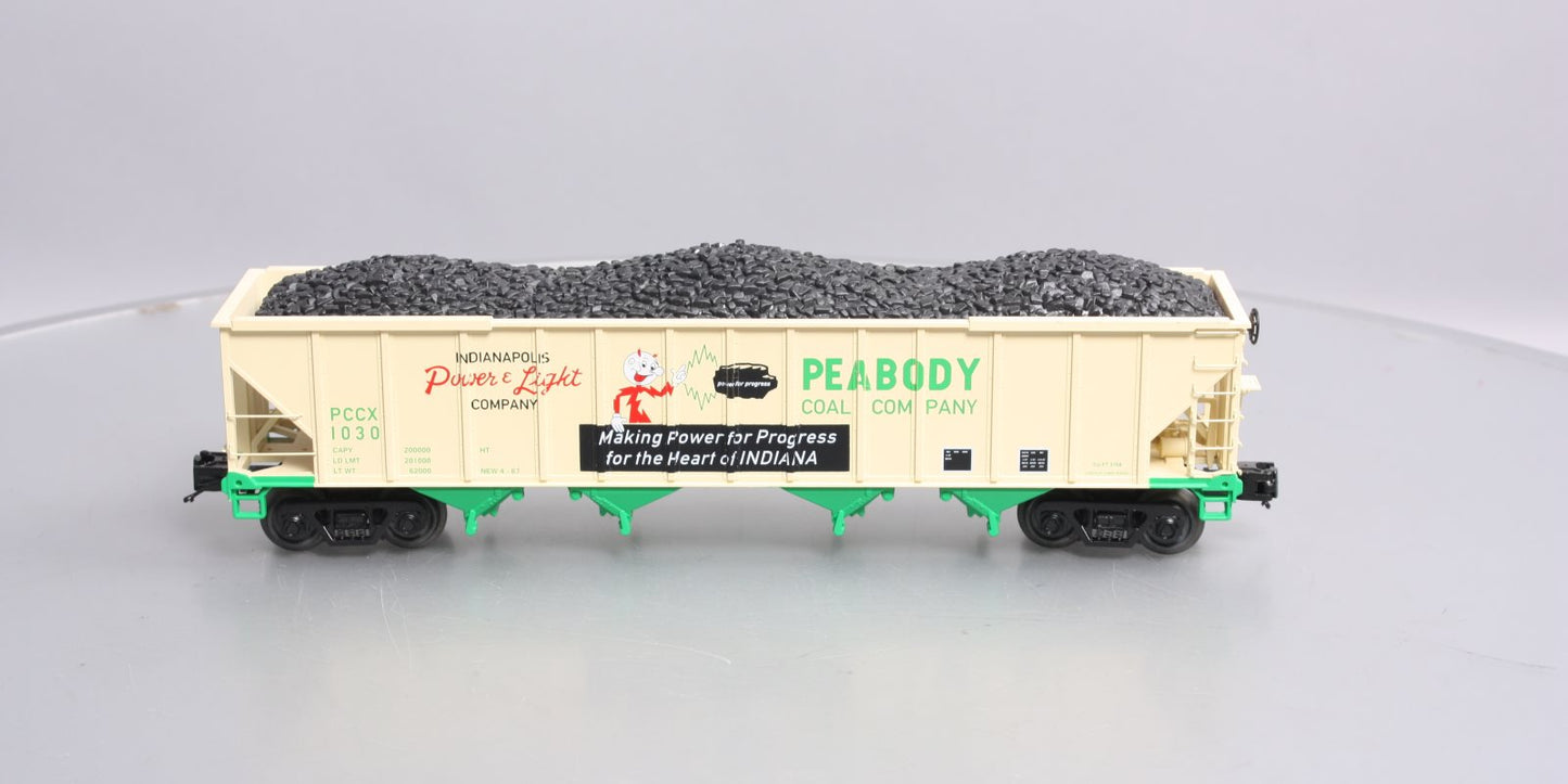 MTH 20-97903 O Gauge Peabody Coal Company 4-Bay Hopper #1030