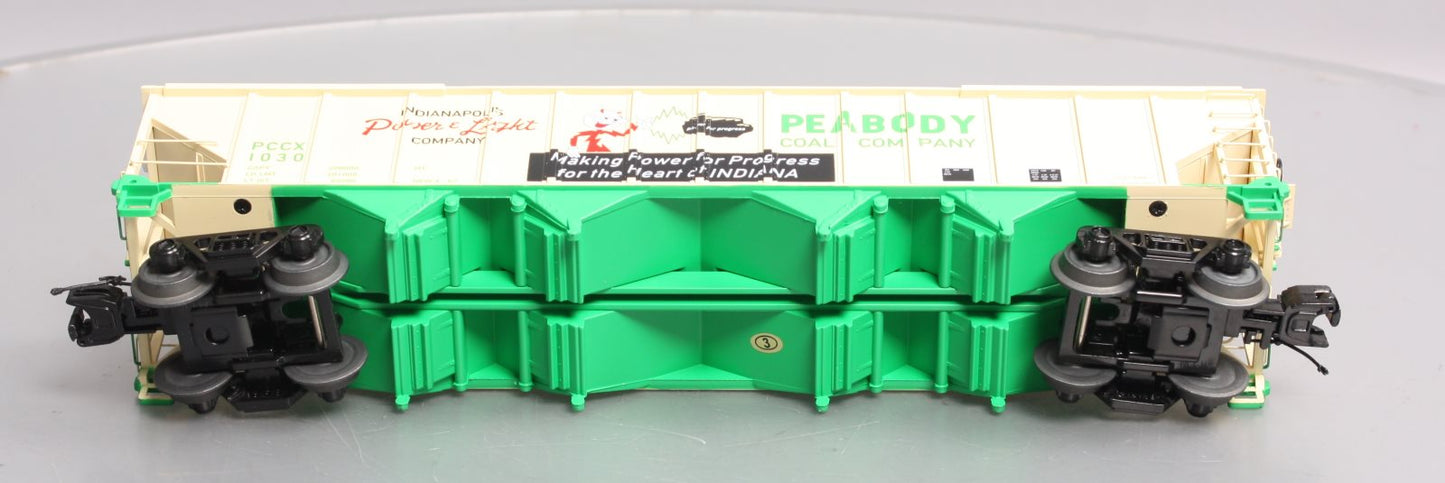 MTH 20-97903 O Gauge Peabody Coal Company 4-Bay Hopper #1030