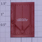 Lionel 48477-27 1992 Ralston Purina Company Red Boxcar Door without Latch