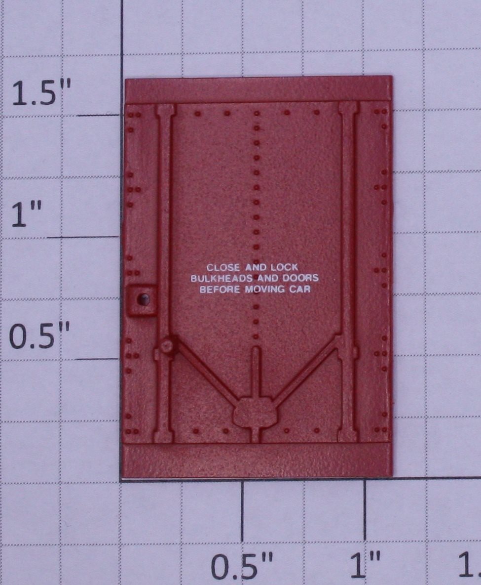 Lionel 48477-27 1992 Ralston Purina Company Red Boxcar Door without Latch