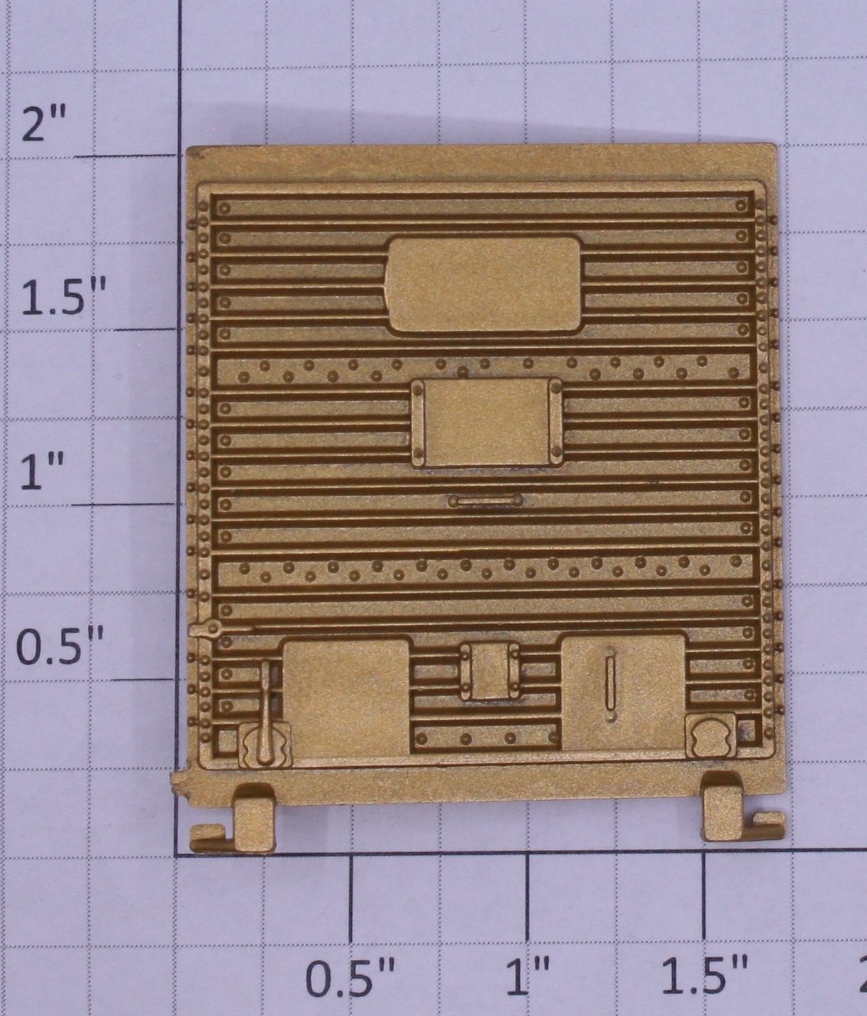 Lionel 7506-12 Gold 75th Anniversary Multi-Panel Boxcar Door with Guides