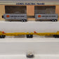 Lionel 6-19416 O Gauge Illinois Central TTUX Flatcar w/ Trailers LN/Box
