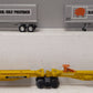 Lionel 6-19416 O Gauge Illinois Central TTUX Flatcar w/ Trailers LN/Box