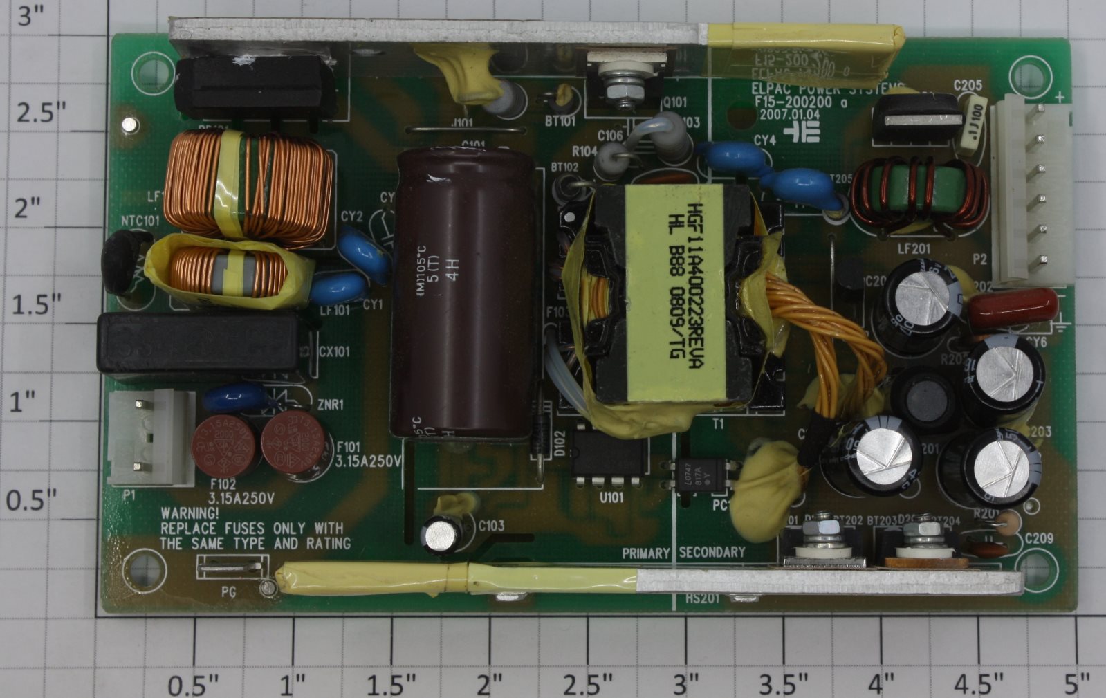Elpac Power MS6509F 9VDC 7.2A Power Supply