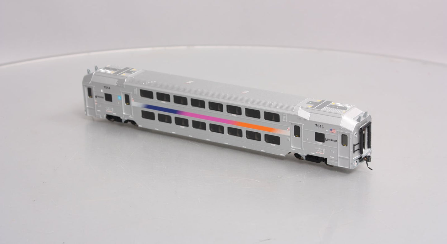 Atlas 20004120 HO NJ Transit Multi-level Commuter Coach Car #7544