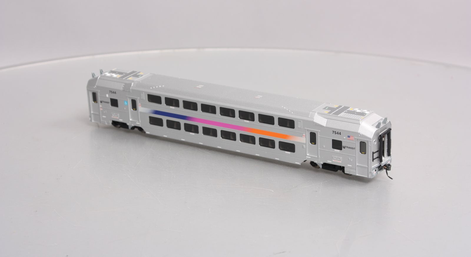 Atlas 20004120 HO NJ Transit Multi-level Commuter Coach Car #7544