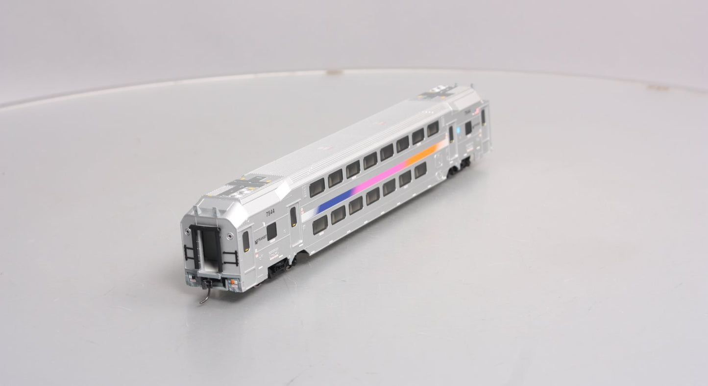 Atlas 20004120 HO NJ Transit Multi-level Commuter Coach Car #7544