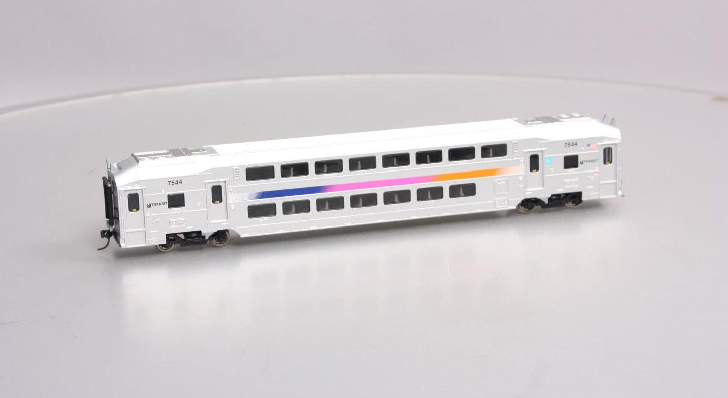 Atlas 20004120 HO NJ Transit Multi-level Commuter Coach Car #7544